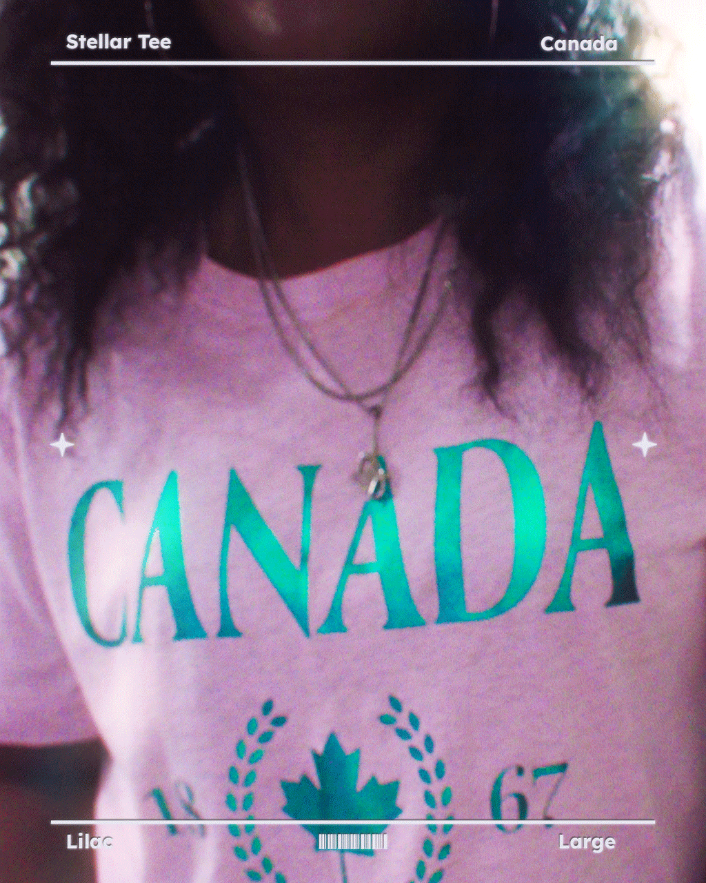 Stellar Canada Tees - Silkscreened Foil