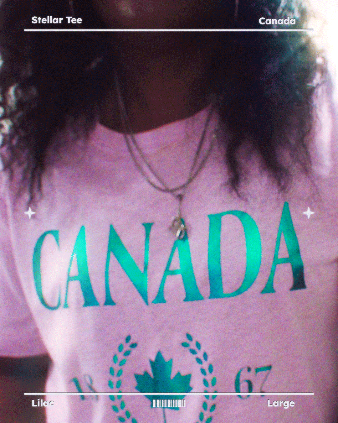 Stellar Canada Tees - Silkscreened Foil